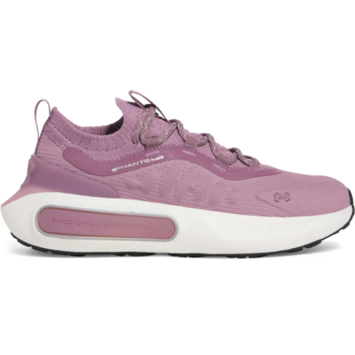 Dámska rekreačná obuv UNDER ARMOUR UA W Phantom 4 purple prime white quartz metallic silver · záber 1