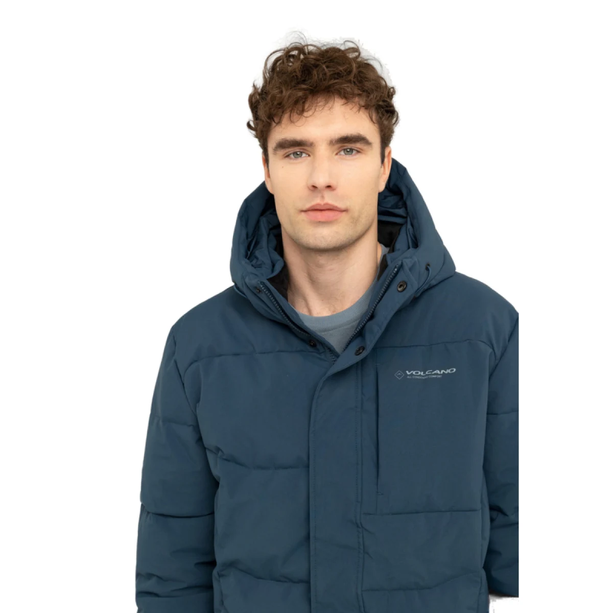 Pánska bunda VOLCANO J-RAFF-601-BLUE · záber 2