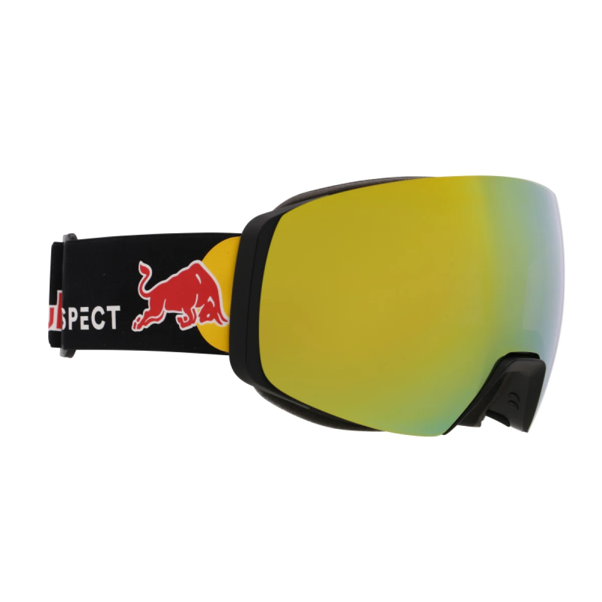 Lyžiarske okuliare RED BULL SPECT JON 02YE2, black smoke with yellow mirror · záber 2