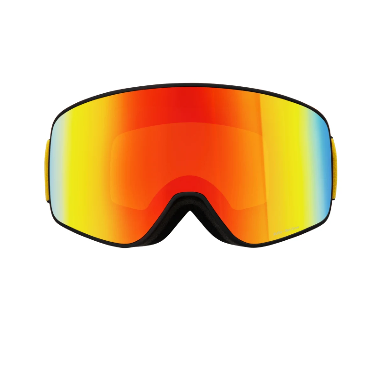 Lyžiarske okuliare RED BULL SPECT RUSH-17RE2, black red snow - orange with red mirror cat. S2 · záber 2