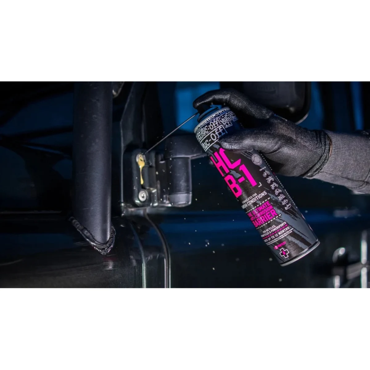 Leštiaci prípravok MUC-OFF HCB-1 All-Weather Barrier 400ml · záber 4
