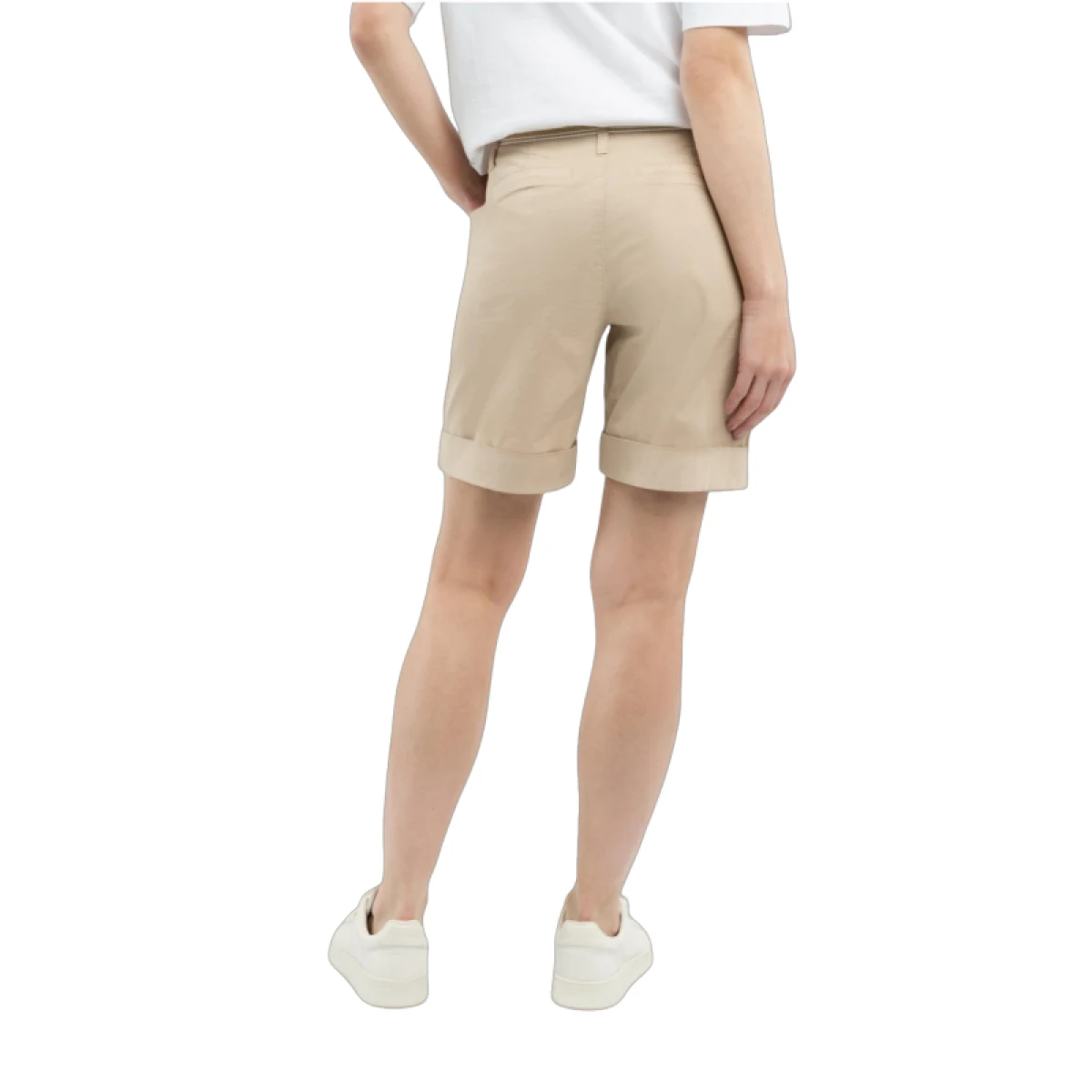 Dámske kraťasy VOLCANO P-FLORESA-101-BEIGE · záber 2