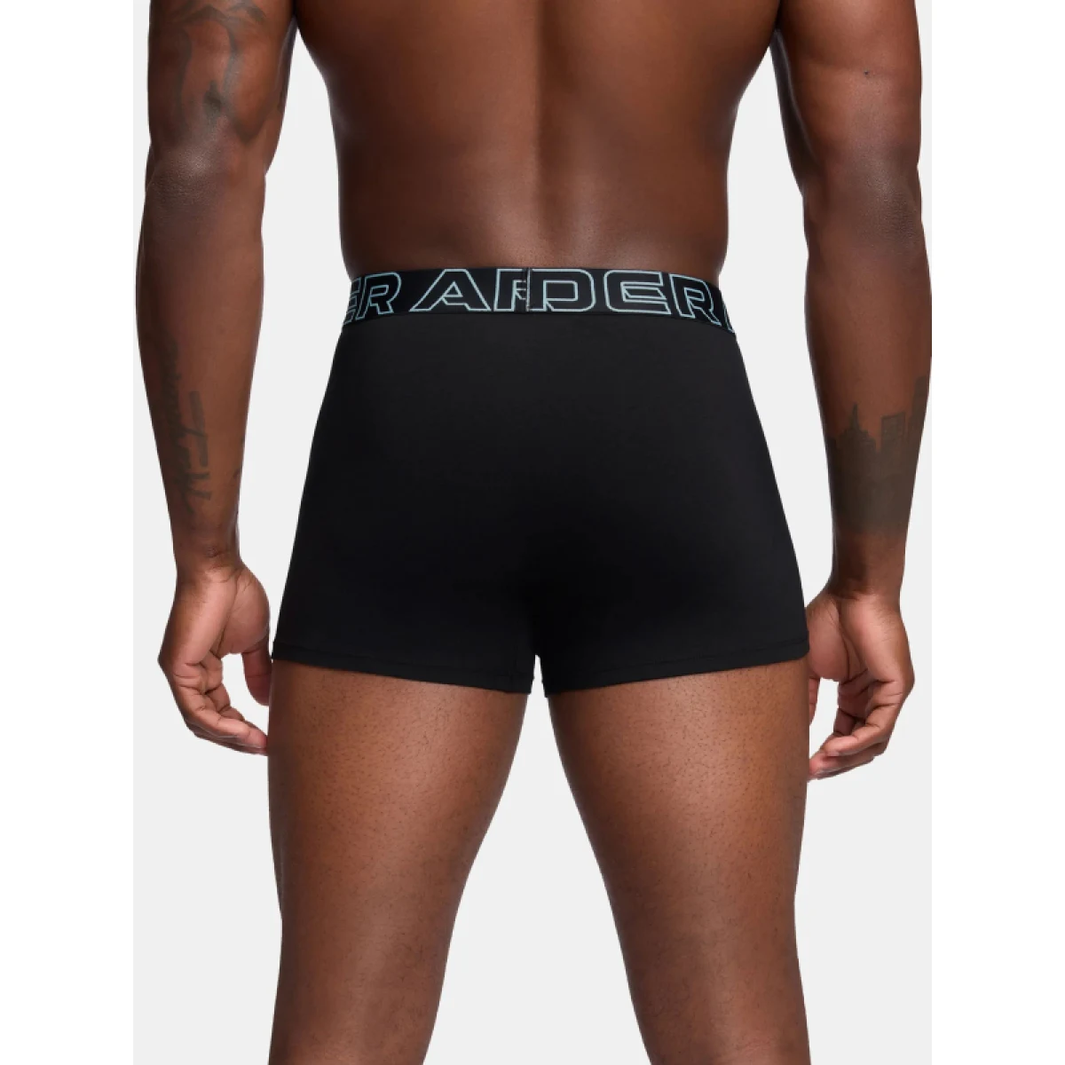 Pánske boxerky UNDER ARMOUR 3 PACK-UA PERFORMANCE COTTON SOLID 3in-BLK · záber 3
