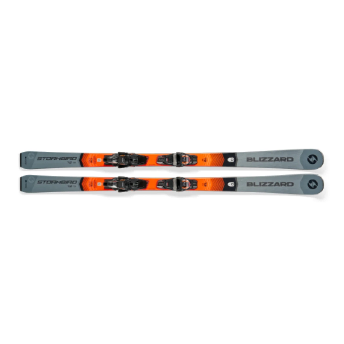 Lyže na zjazdovku - on piste s viazaním BLIZZARD Stormbird 72 TI + TP 11 Light DEMO, grey orange · záber 1