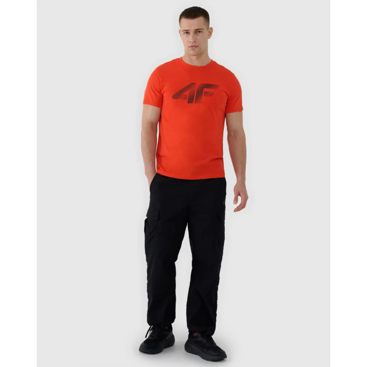 Pánske tričko s krátkym rukávom 4F TSHIRT M2257-62S-RED · záber 3