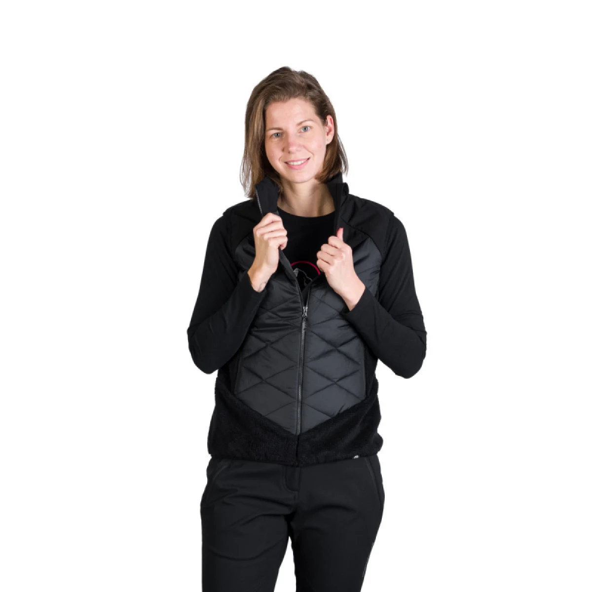 Dámska turistická vesta NORTHFINDER MARIANNE-269black · záber 2
