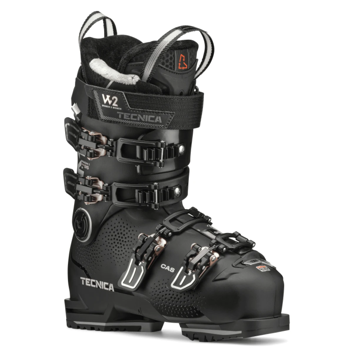 Dámske lyžiarky na zjazdovku - on piste TECNICA Mach1 HV 95 W GW, black · záber 3