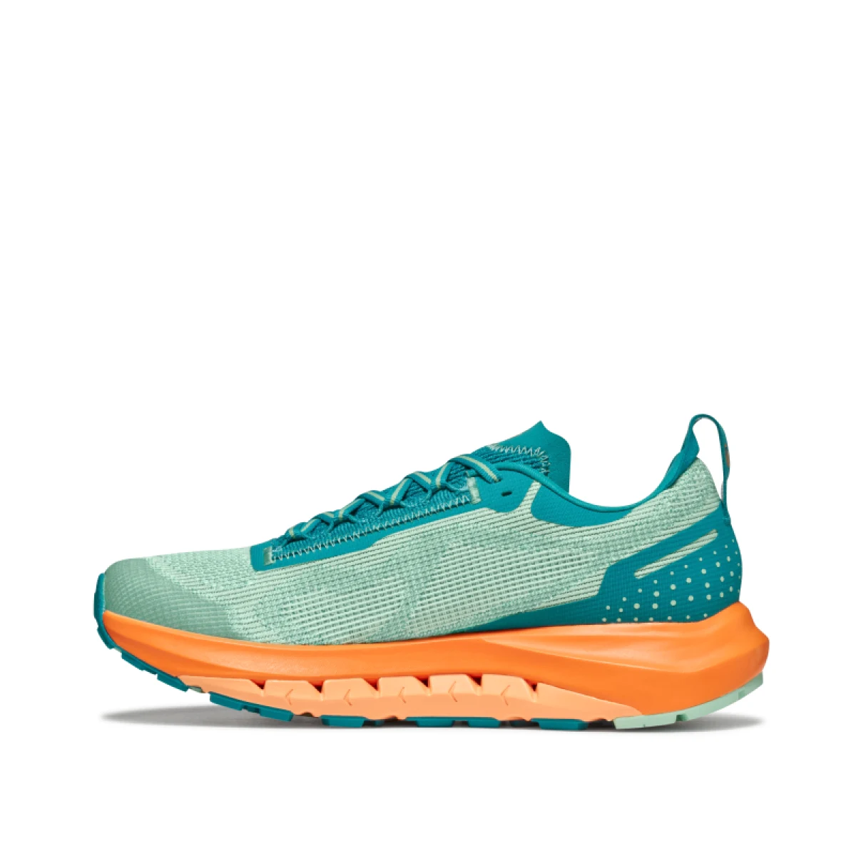 Dámska bežecká trailová obuv TECNICA Pyrox Hybrid Ws, orange aqua green · záber 3