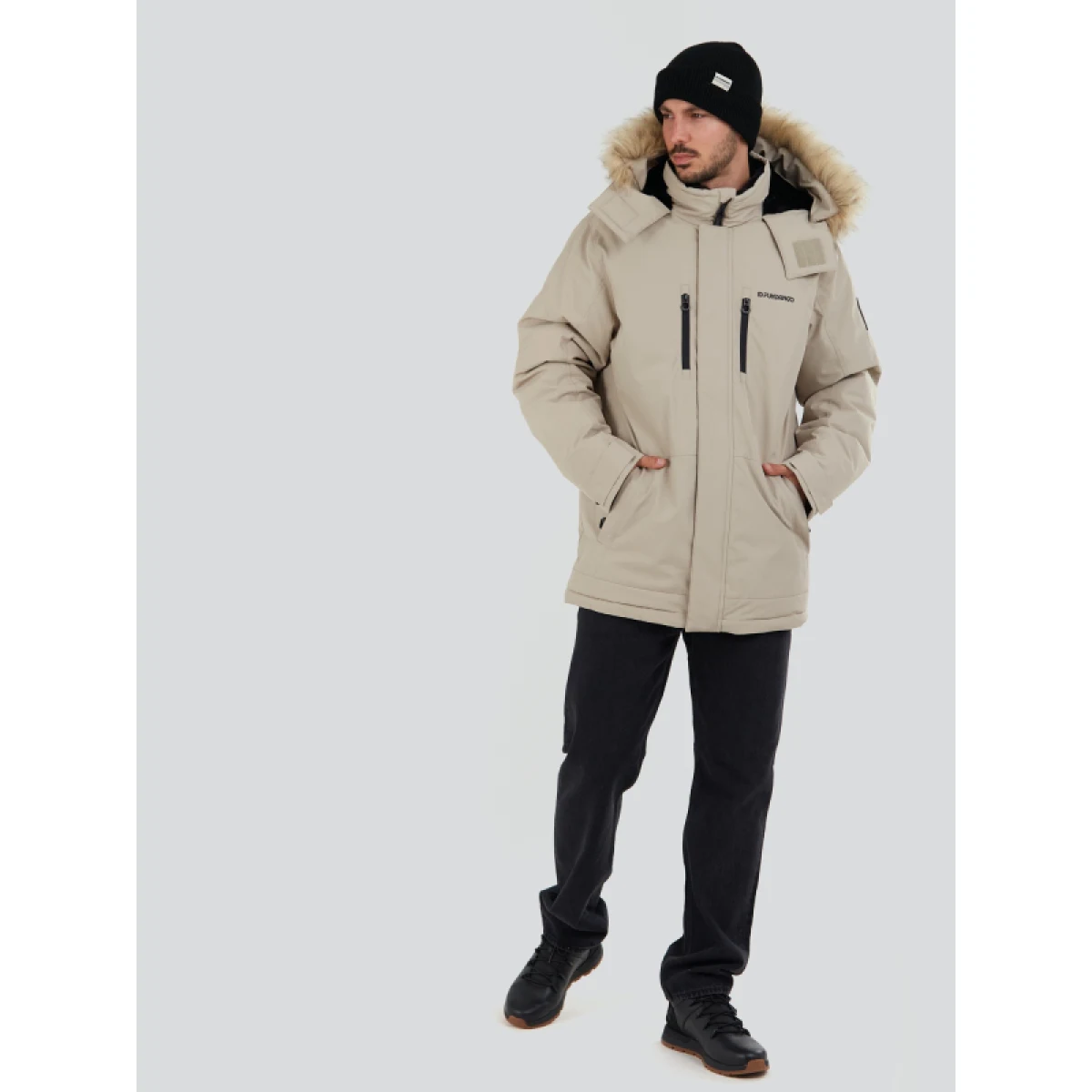 Pánska bunda FUNDANGO Spirit Parka Jacket-636-cashmere · záber 4