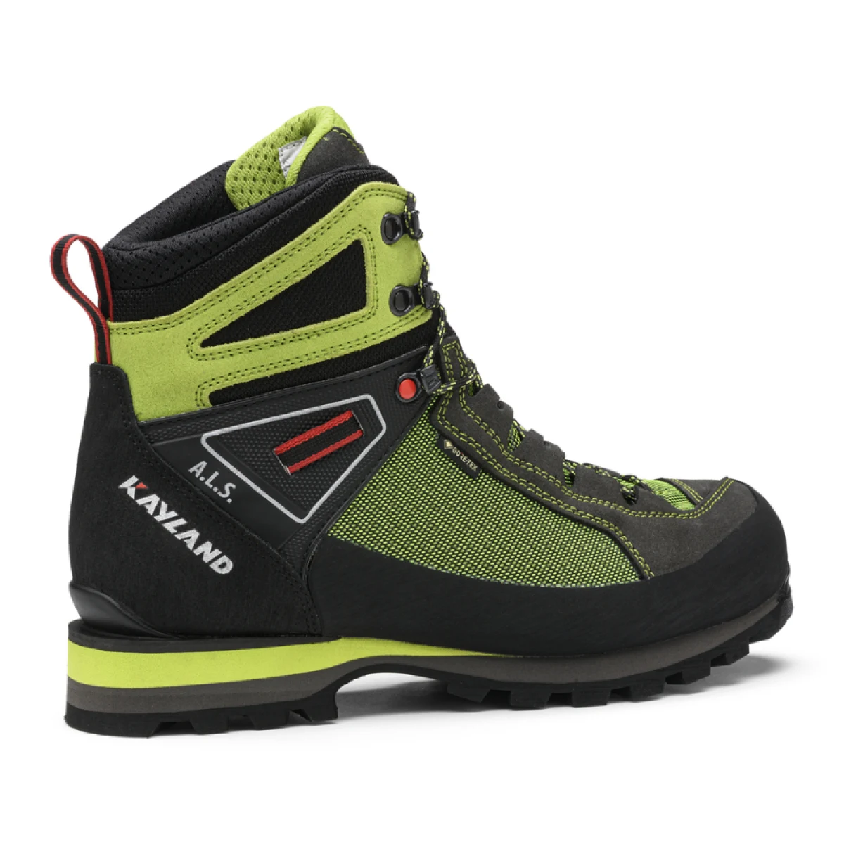 Pánska vysoká turistická obuv KAYLAND Cross Mountain Gtx, Black Lime · záber 5