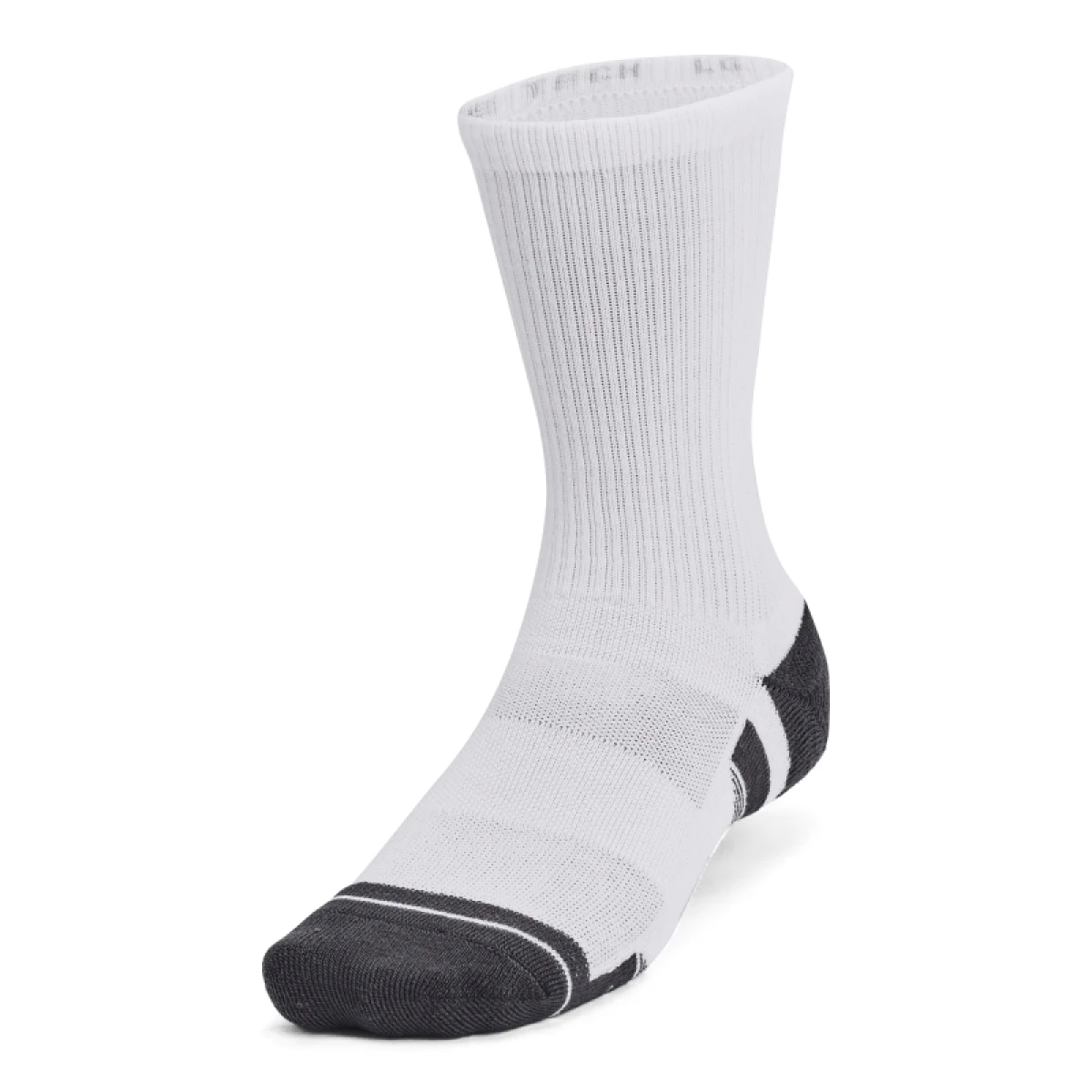 Ponožky UNDER ARMOUR 3 PACK-UA Performance Tech Crew-WHT · záber 3