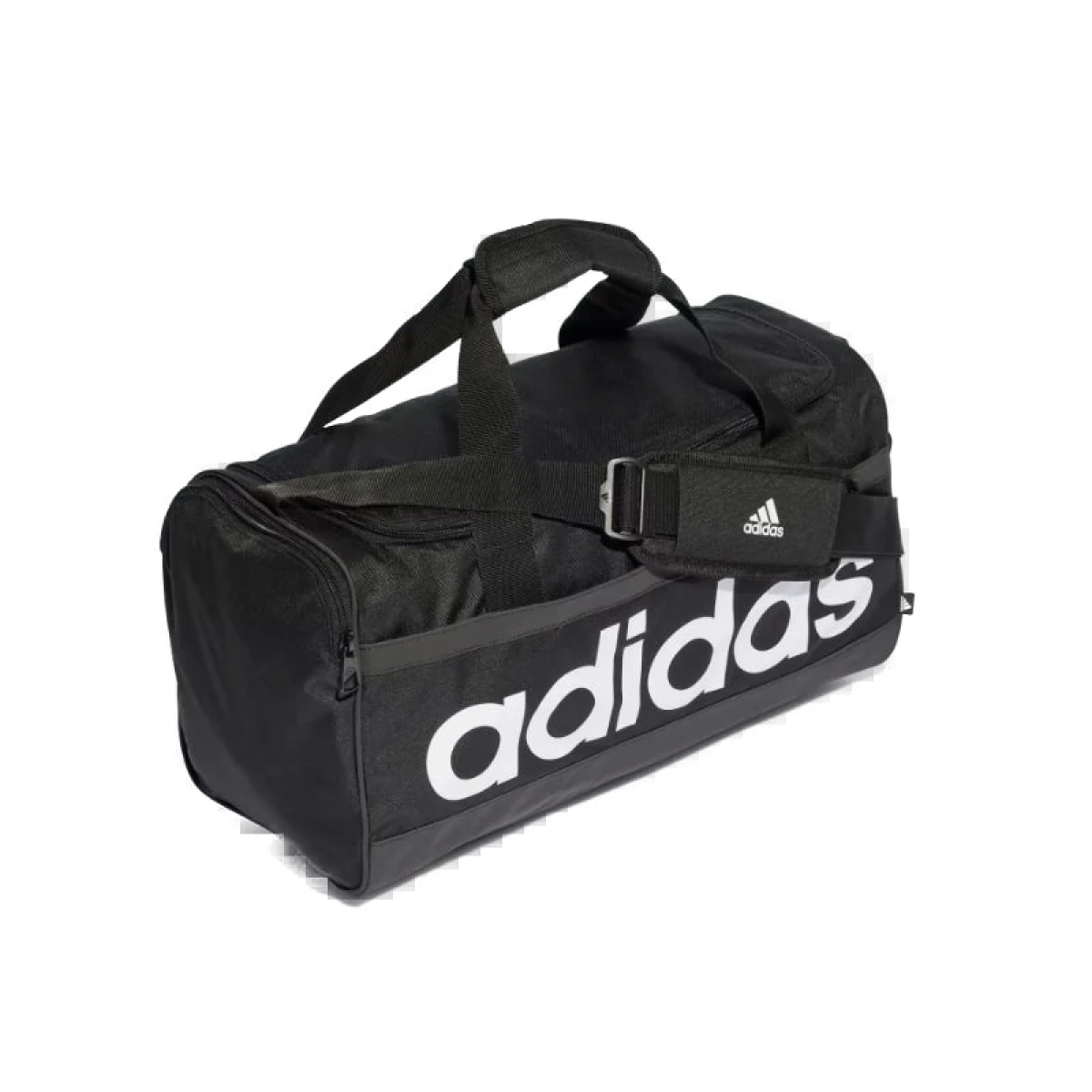 Cestovná taška ADIDAS LINEAR DUFFEL S BLACK WHITE · záber 2