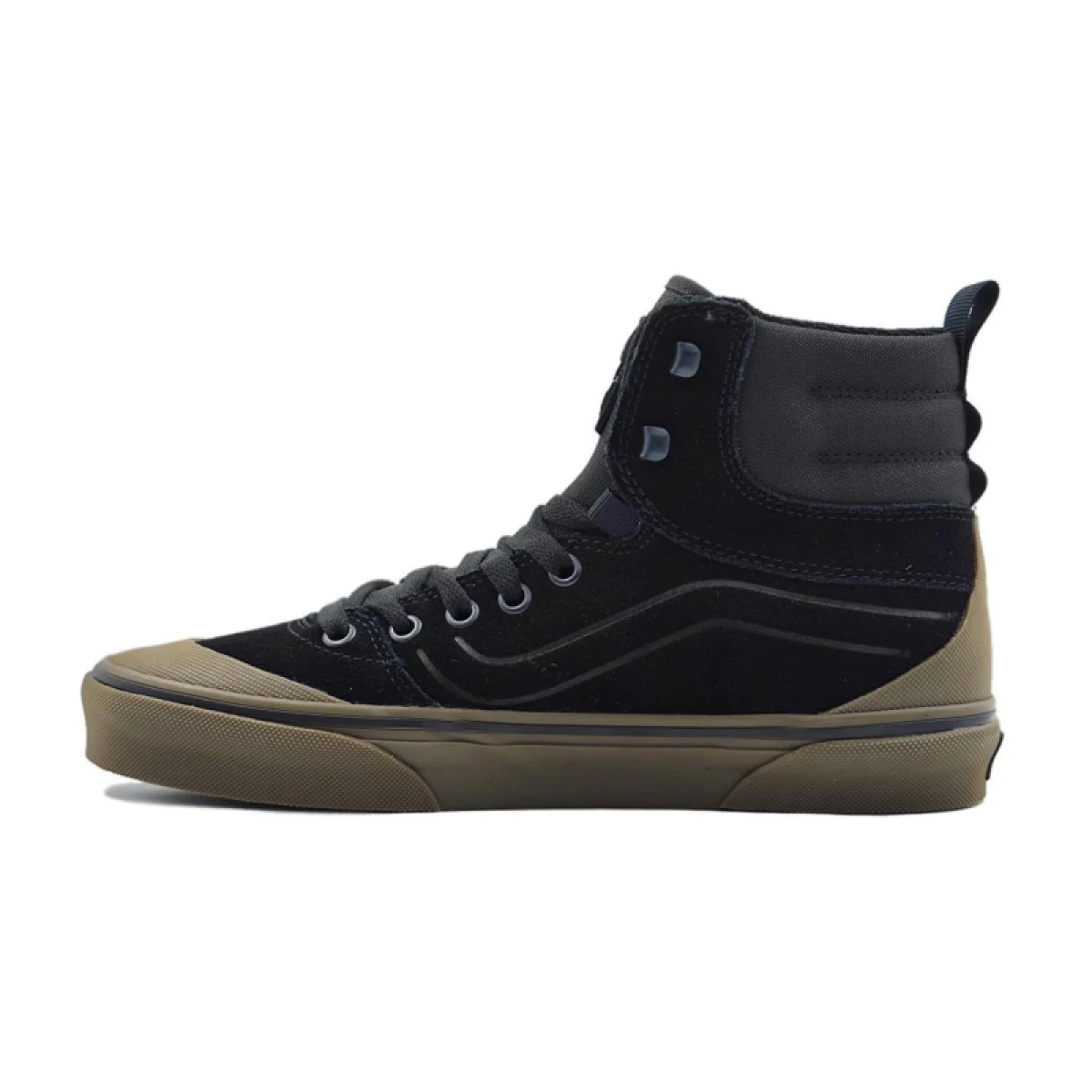 Pánska vychádzková obuv VANS MN Ashwood HI (Suede Canvas) black gum · záber 3