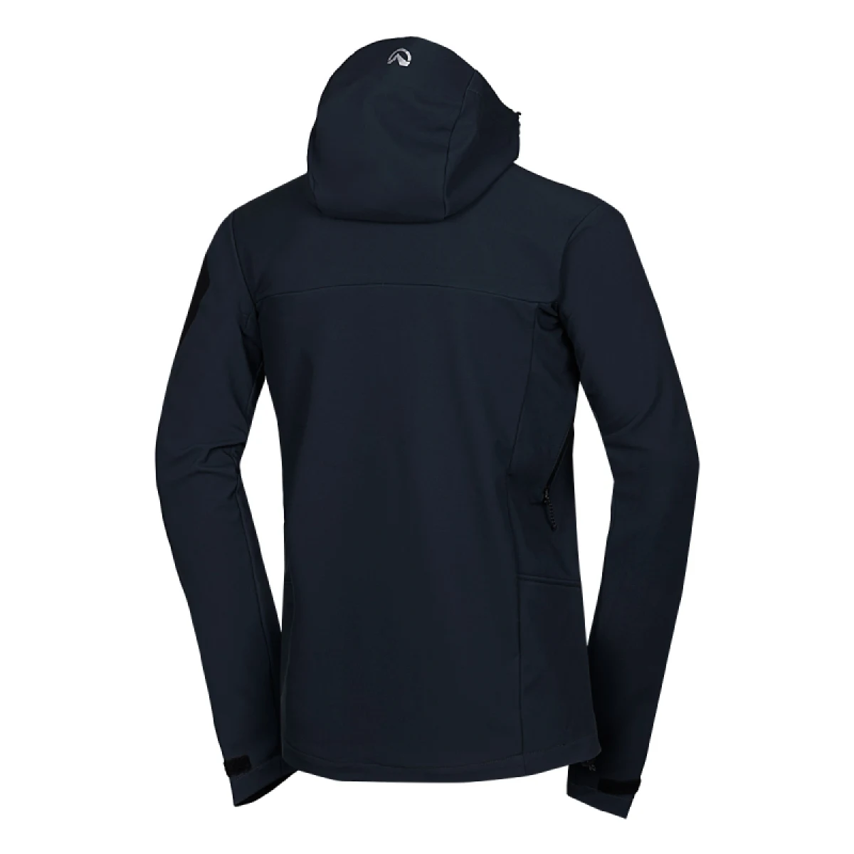 Pánska turistická softshellová bunda NORTHFINDER FABIO-269black · záber 2