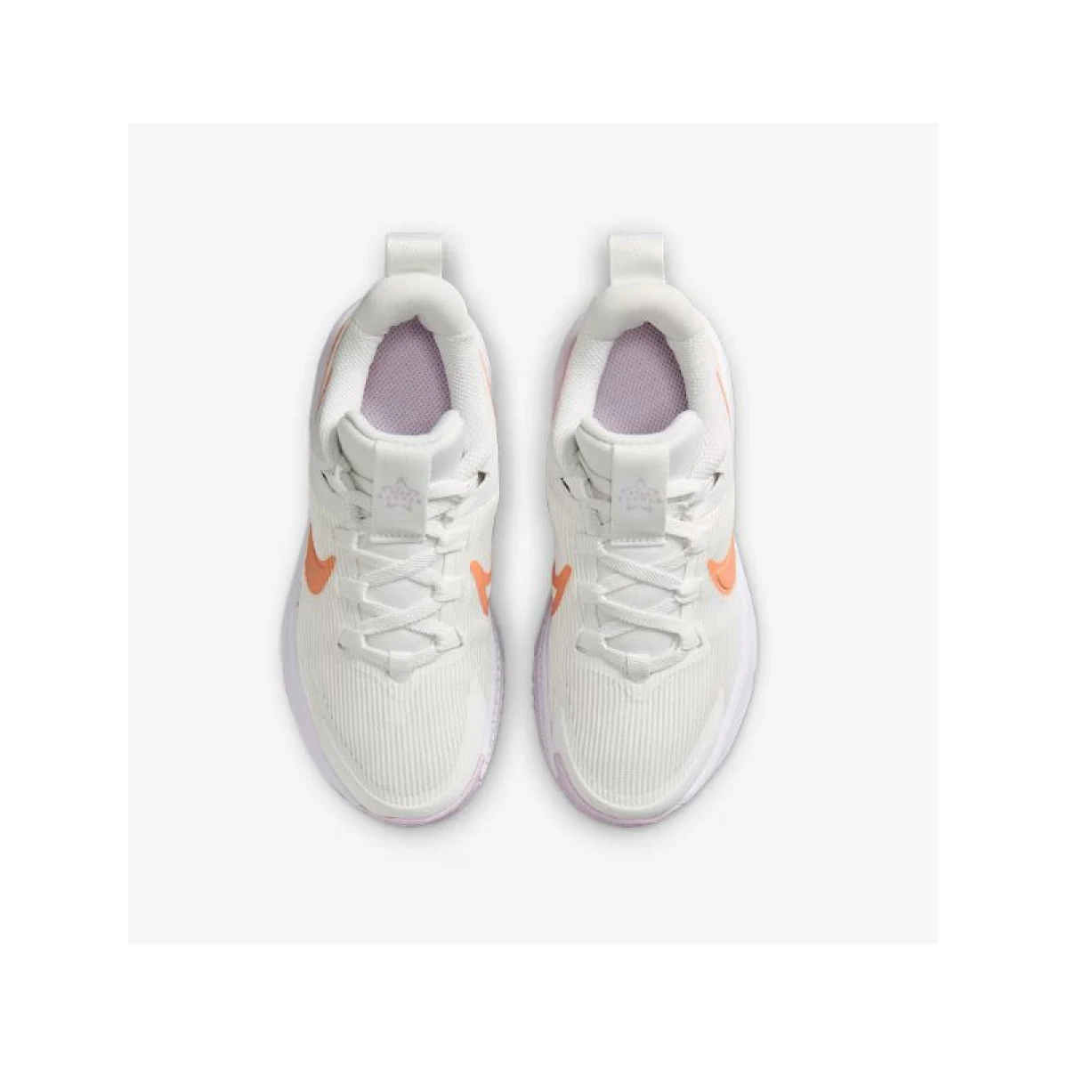 Detská športová obuv (tréningová) NIKE Star Runner 4 K summit white white black apricot agate · záber 5