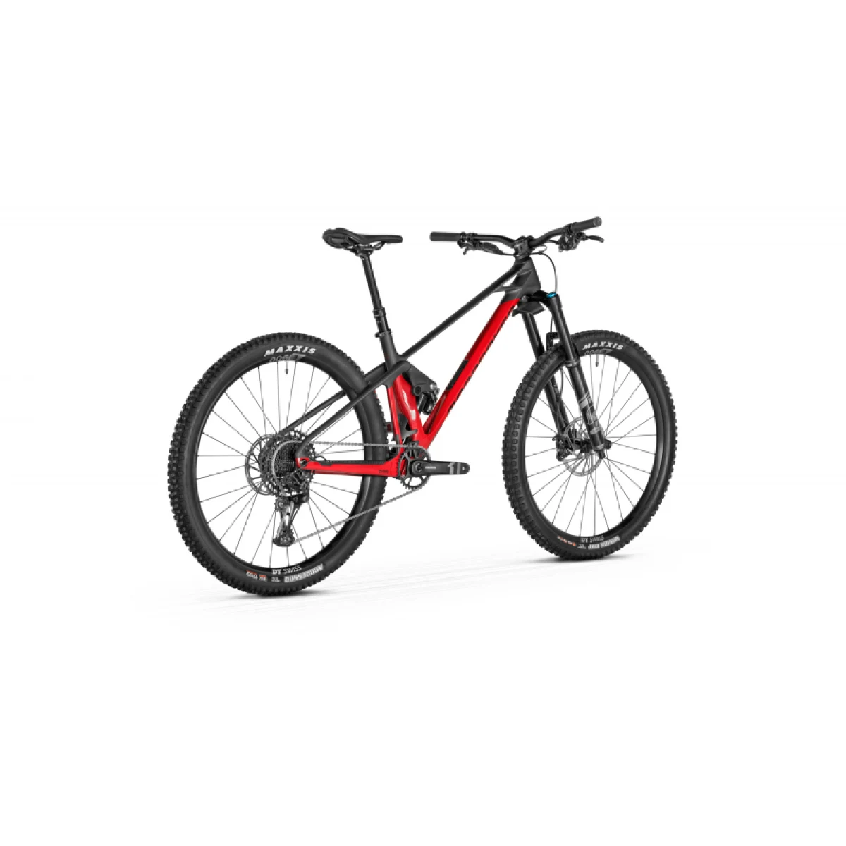 Horský bicykel MONDRAKER Foxy Carbon R 29 MIND, cherry red carbon · záber 3