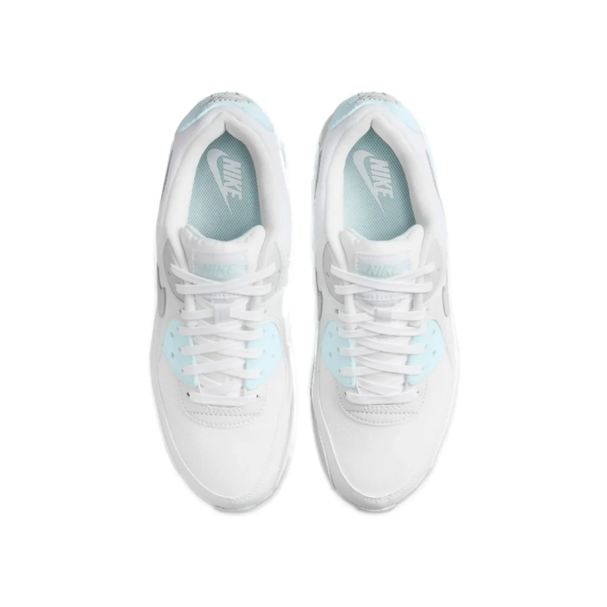 Dámska vychádzková obuv NIKE Air Max 90 white light silver glacier blue · záber 4