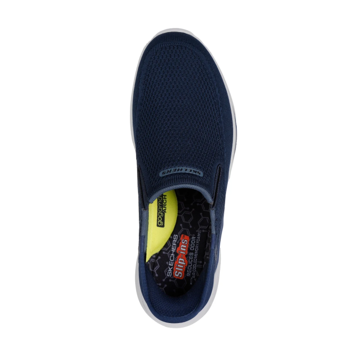 Pánska rekreačná obuv SKECHERS Slade Deacon Slip-Ins M navy white · záber 4
