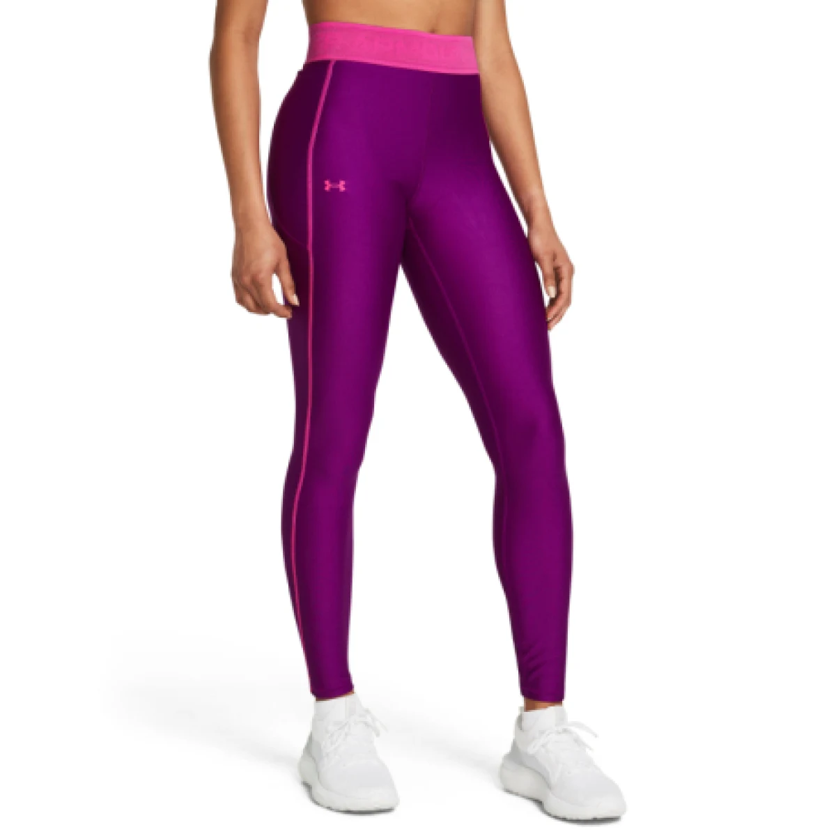 Dámske legíny UNDER ARMOUR Armour Branded WB Leg-PPL · záber 1