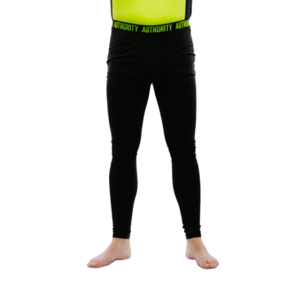 Pánske termo zateplené legíny AUTHORITY WARMIE II pants M black · záber 1