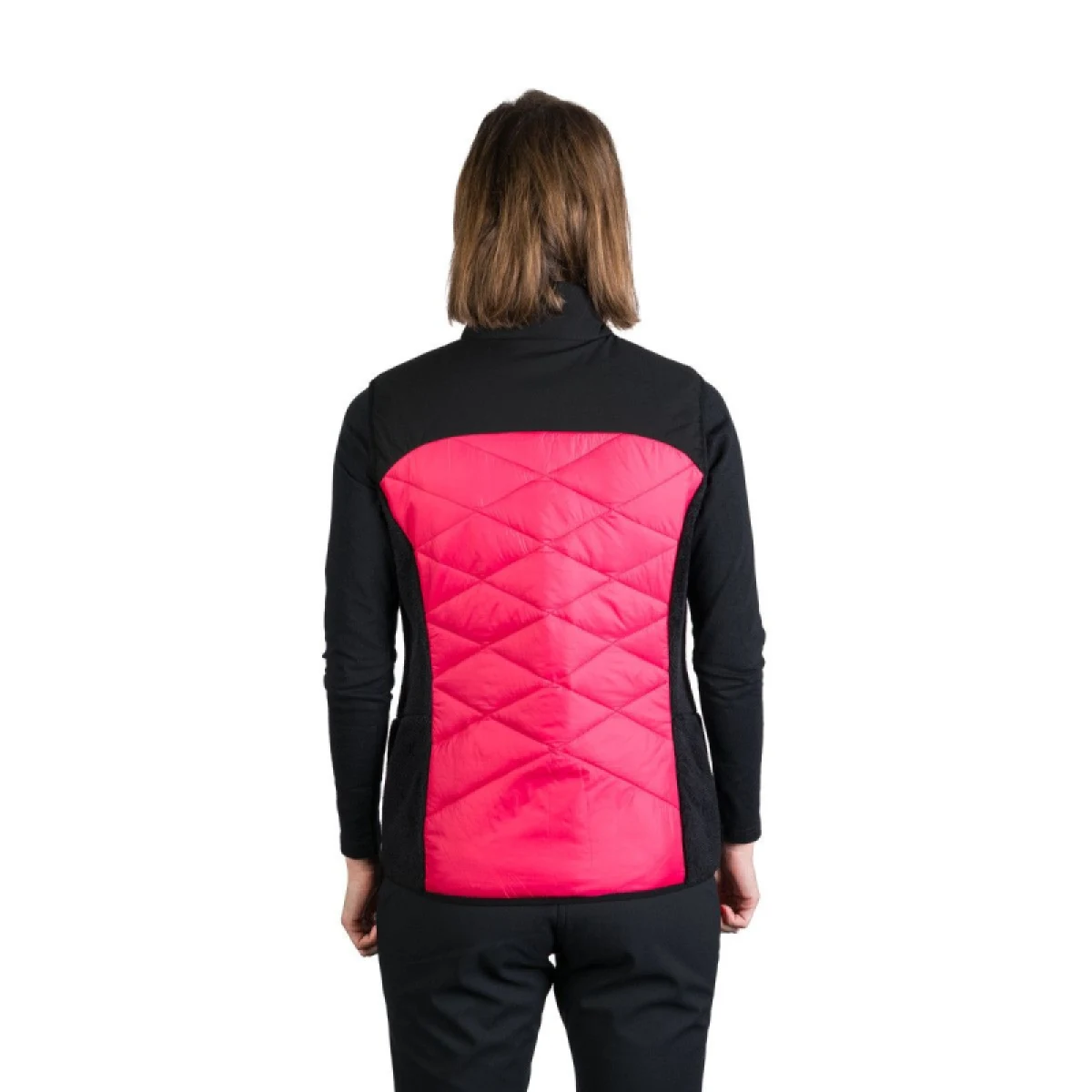 Dámska turistická vesta NORTHFINDER MARIANNE-276blackpink · záber 4