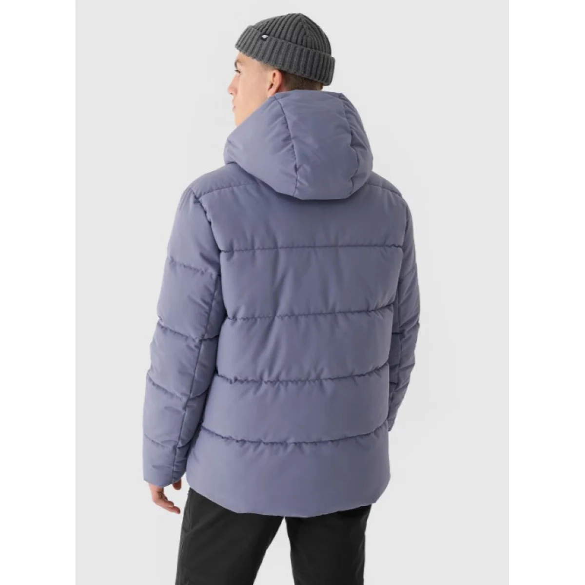 Pánska lyžiarska bunda 4F TECHNICAL JACKET-WAW24TTJAM580-32S-DENIM · záber 2