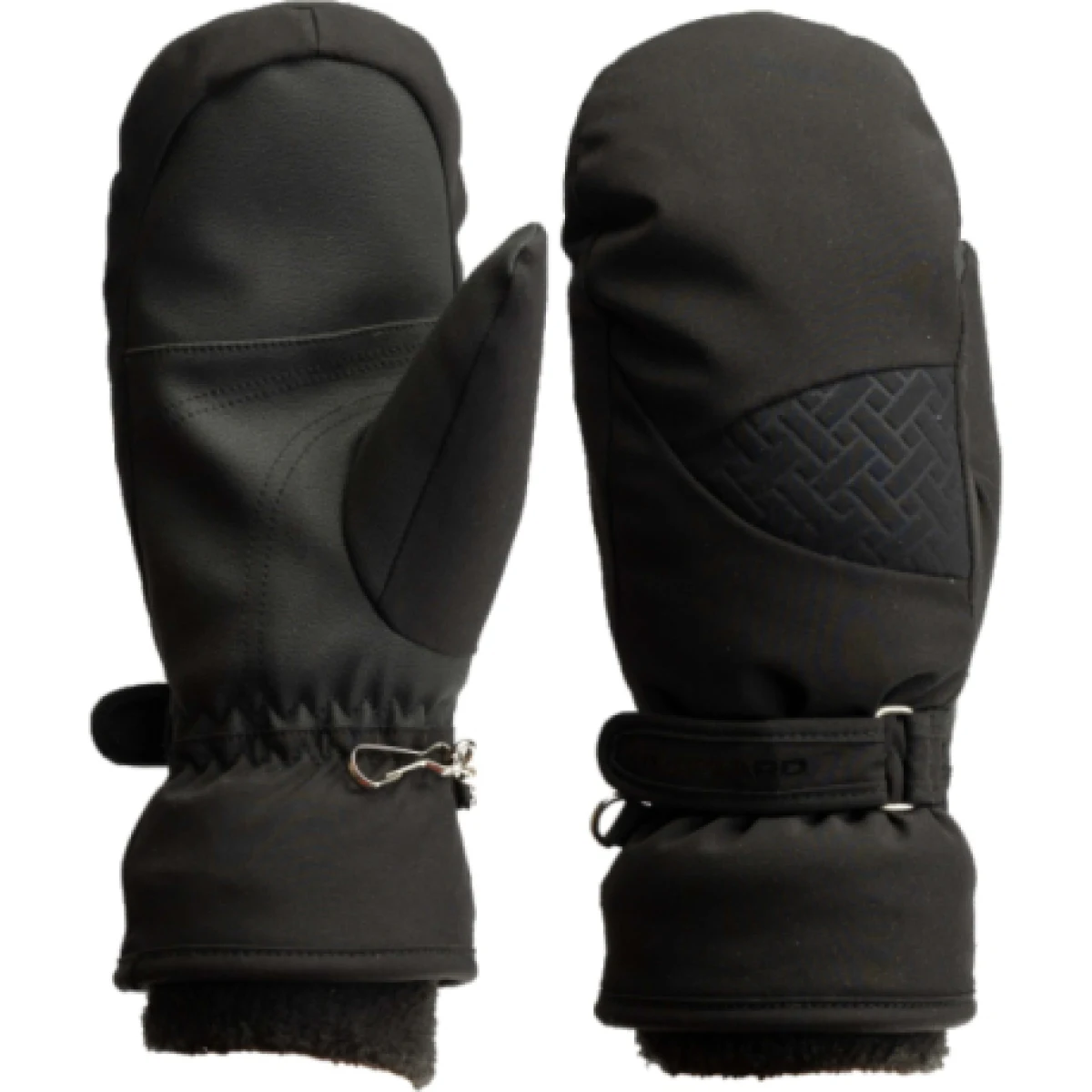 Juniorské lyžiarske rukavice palčiaky BLIZZARD Bubble junior mitten ski gloves, black · záber 1