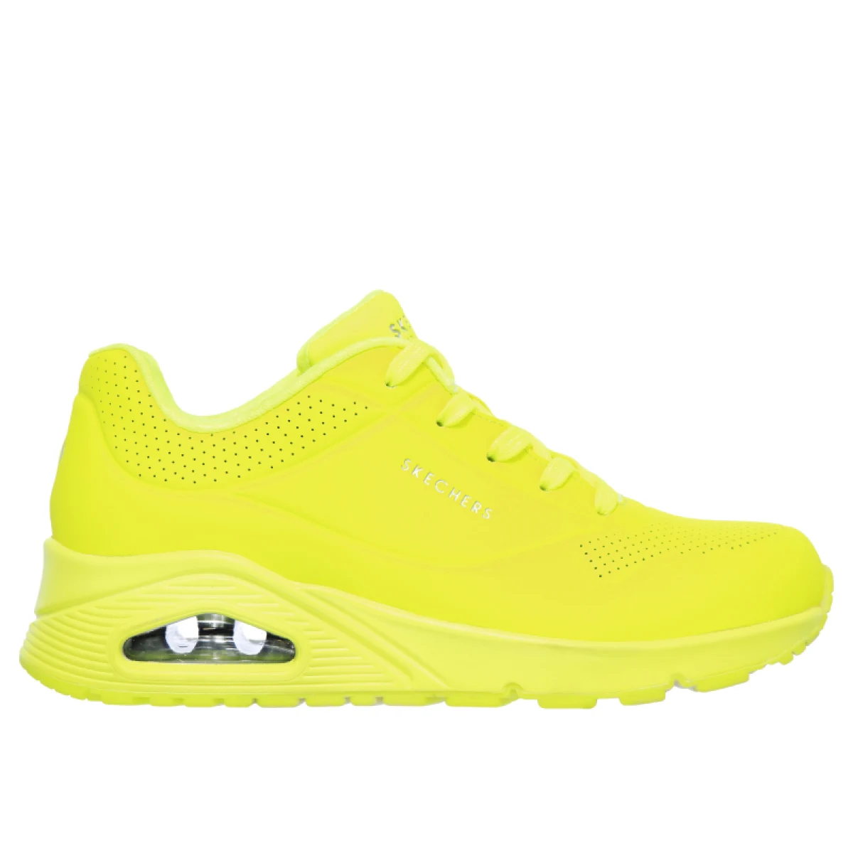 Dámska rekreačná obuv SKECHERS Uno Night Shades neon yellow · záber 2
