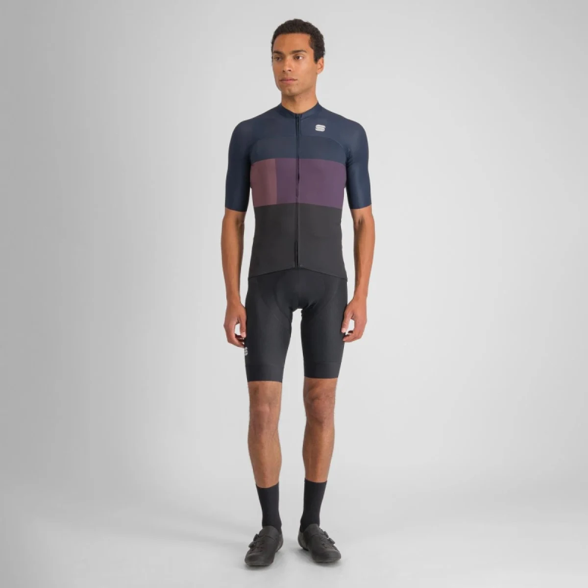 Pánsky cyklistický dres s krátkym rukávom SPORTFUL Snap jersey, black galaxy blue · záber 4