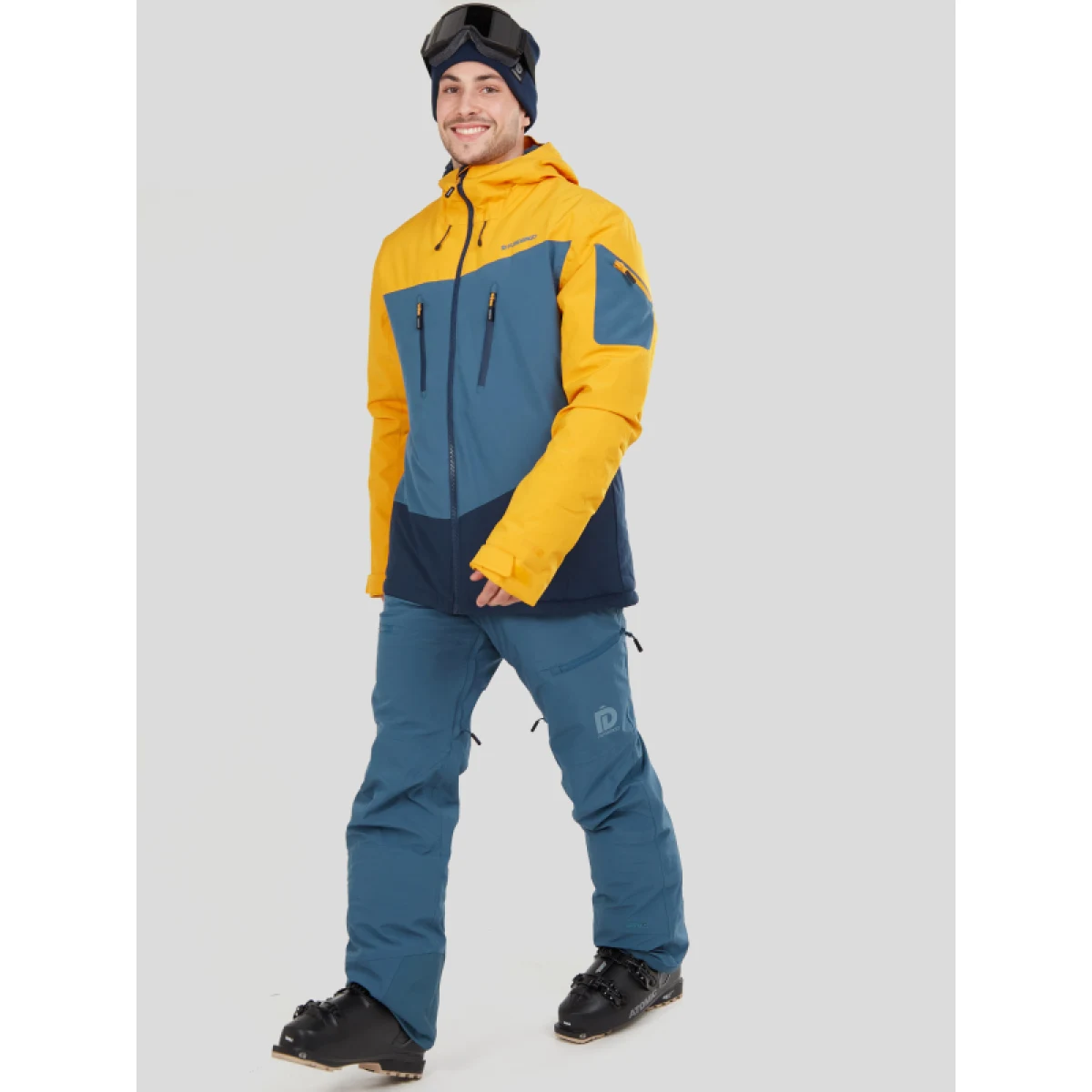 Pánska lyžiarska bunda FUNDANGO Privet Allmountain Jacket-260-mango · záber 4