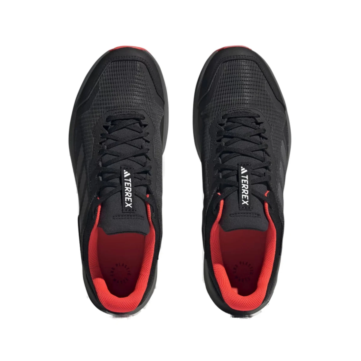 Pánska bežecká trailová obuv ADIDAS Terrex Trail Rider GTX core black grey four solar red · záber 5