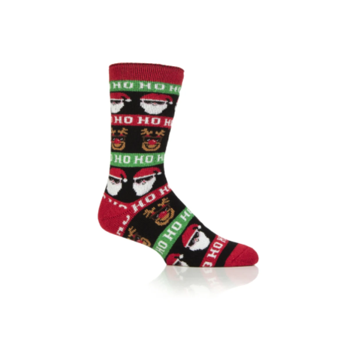 Pánske ponožky HEAT HOLDERS 1 PACK-MEN LITE HO HO HO-CHRISTMAS SOCKS · záber 1