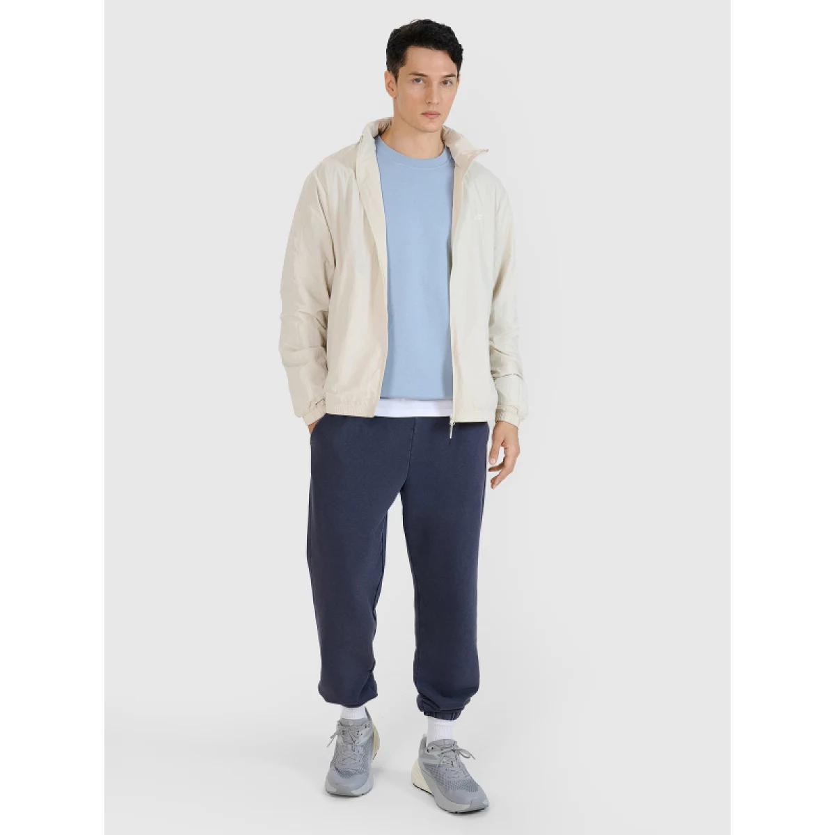 Pánska mikina 4F SWEATSHIRT M1622-34S-LIGHT BLUE · záber 5