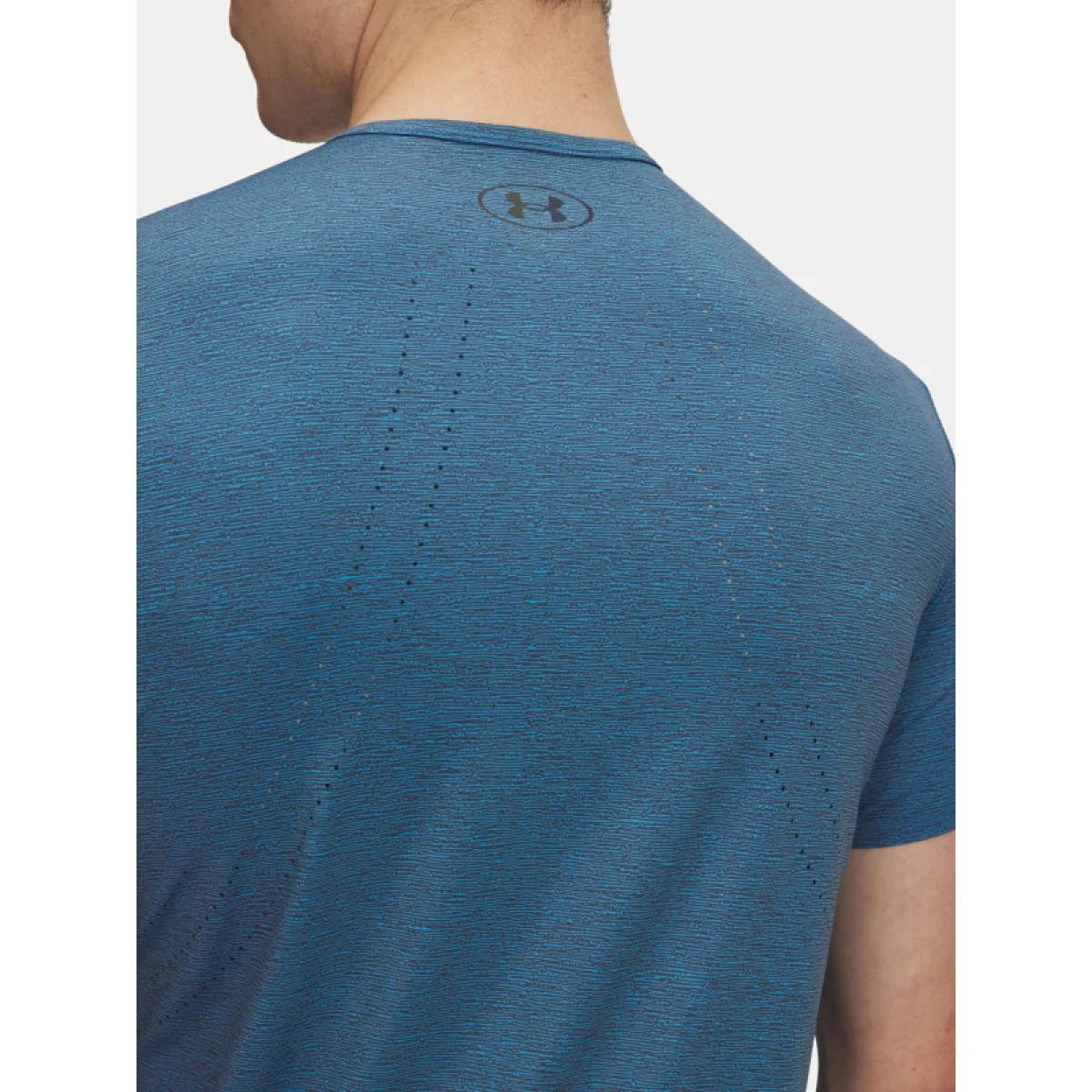 Pánske tréningové tričko s krátkym rukávom UNDER ARMOUR Vanish Elite Vent Prtd SS-BLU · záber 3