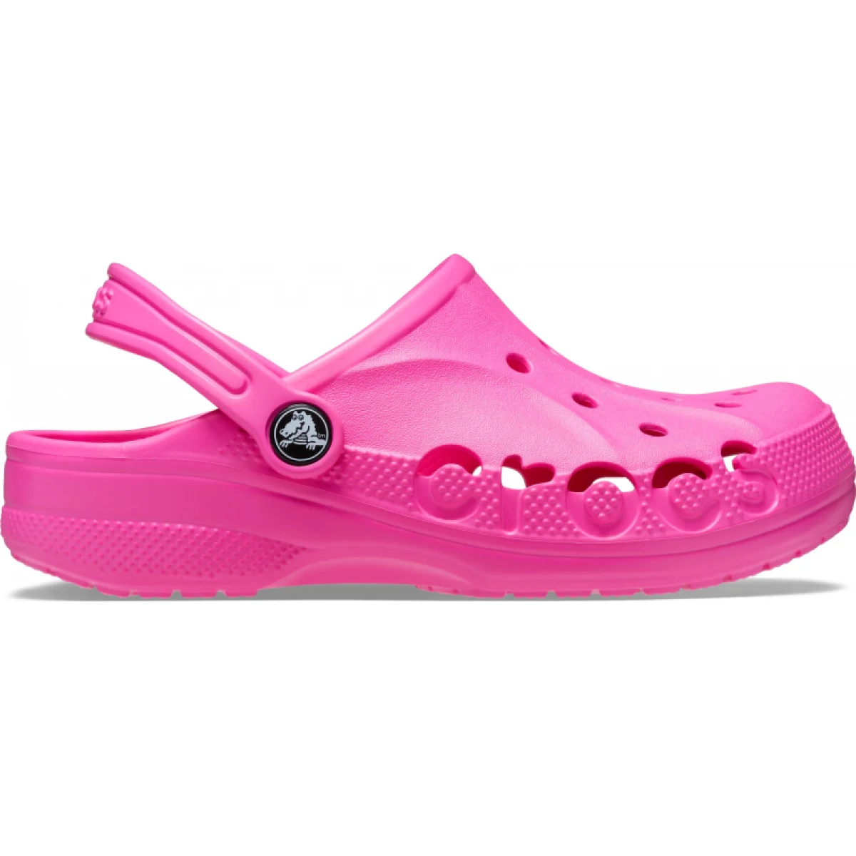 Dievčenské kroksy (rekreačná obuv) CROCS Baya Clog T electric pink · záber 2