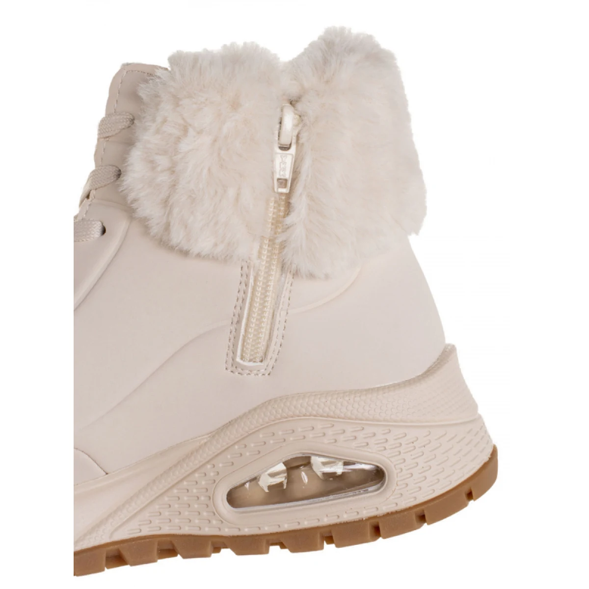 Dámske členkové zimné topánky SKECHERS Uno Rugged Fall Air W natural · záber 3