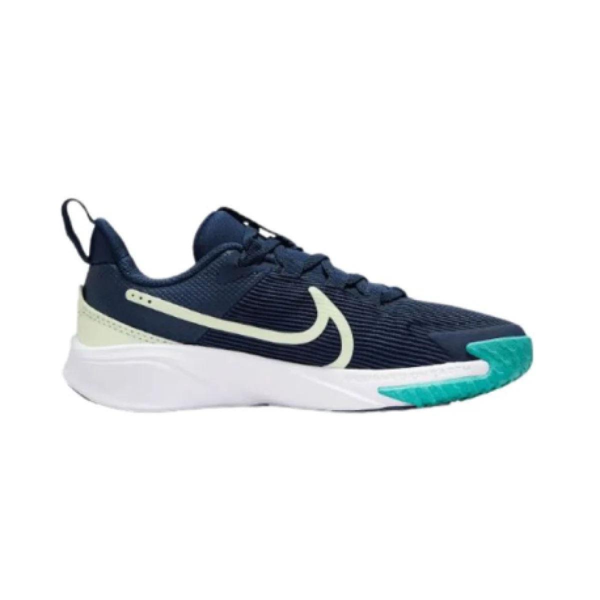 Chlapčenská športová obuv (tréningová) NIKE Star Runner 4 K midnight navy volt tint dusty cactus · záber 1