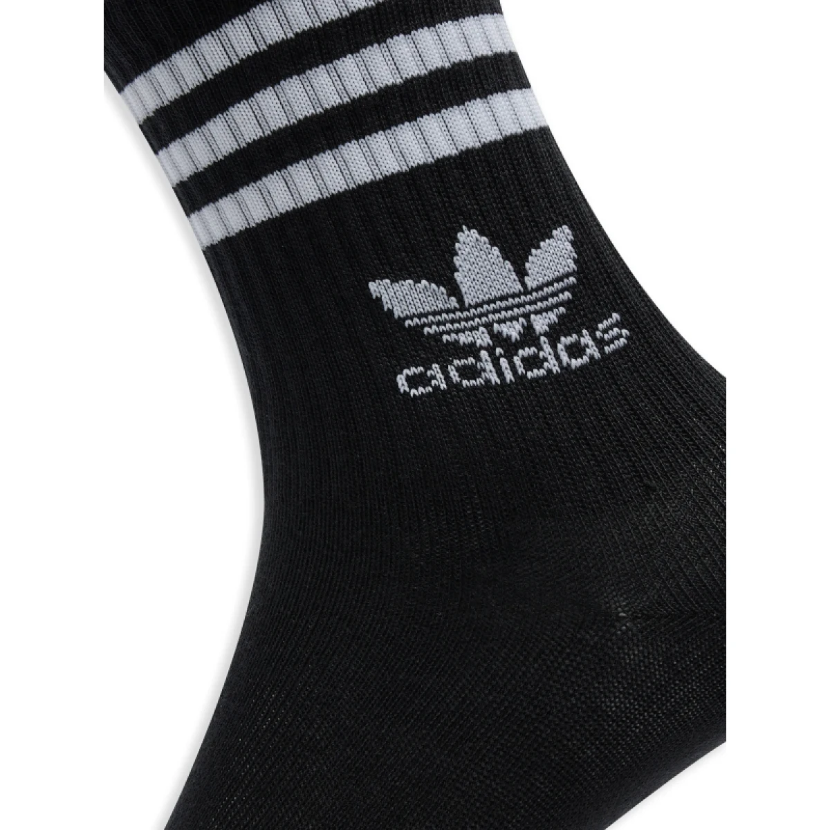 Ponožky ADIDAS ORIGINALS 3 PACK-CREW SOCK-BLACK · záber 4