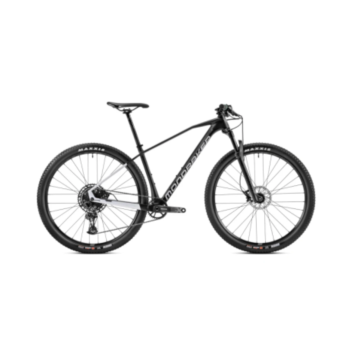 Horský bicykel MONDRAKER Chrono Carbon, carbon dirty white · záber 1