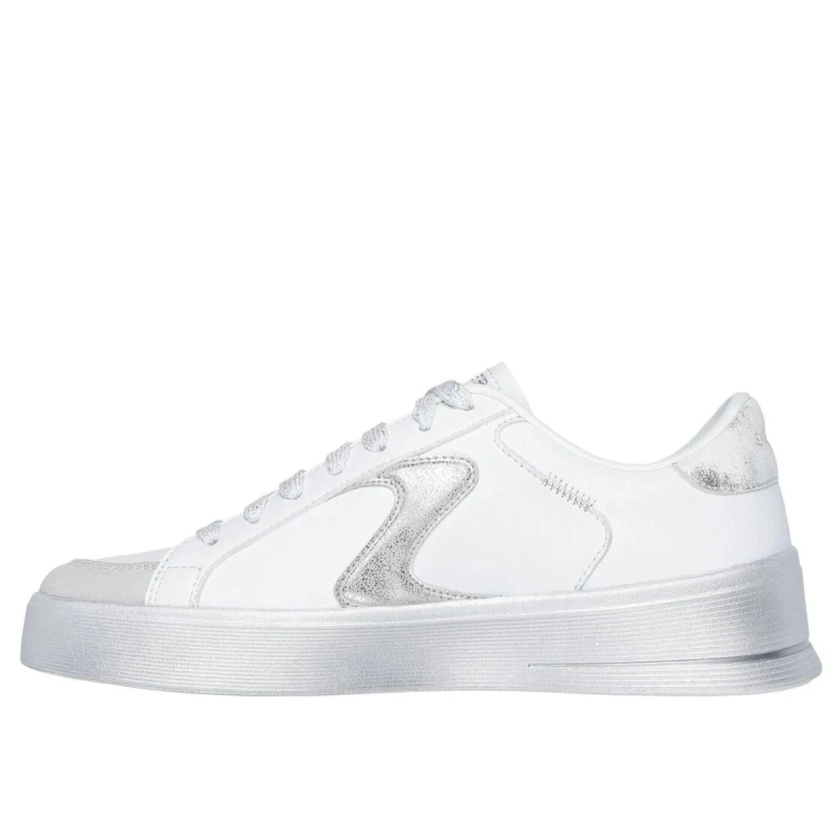 Dámska rekreačná obuv SKECHERS Hiland Quite Chic white silver · záber 3