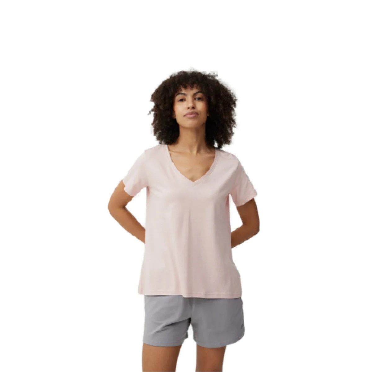 Dámske tričko s krátkym rukávom 4F TSHIRT F342-83S-BEIGE · záber 1