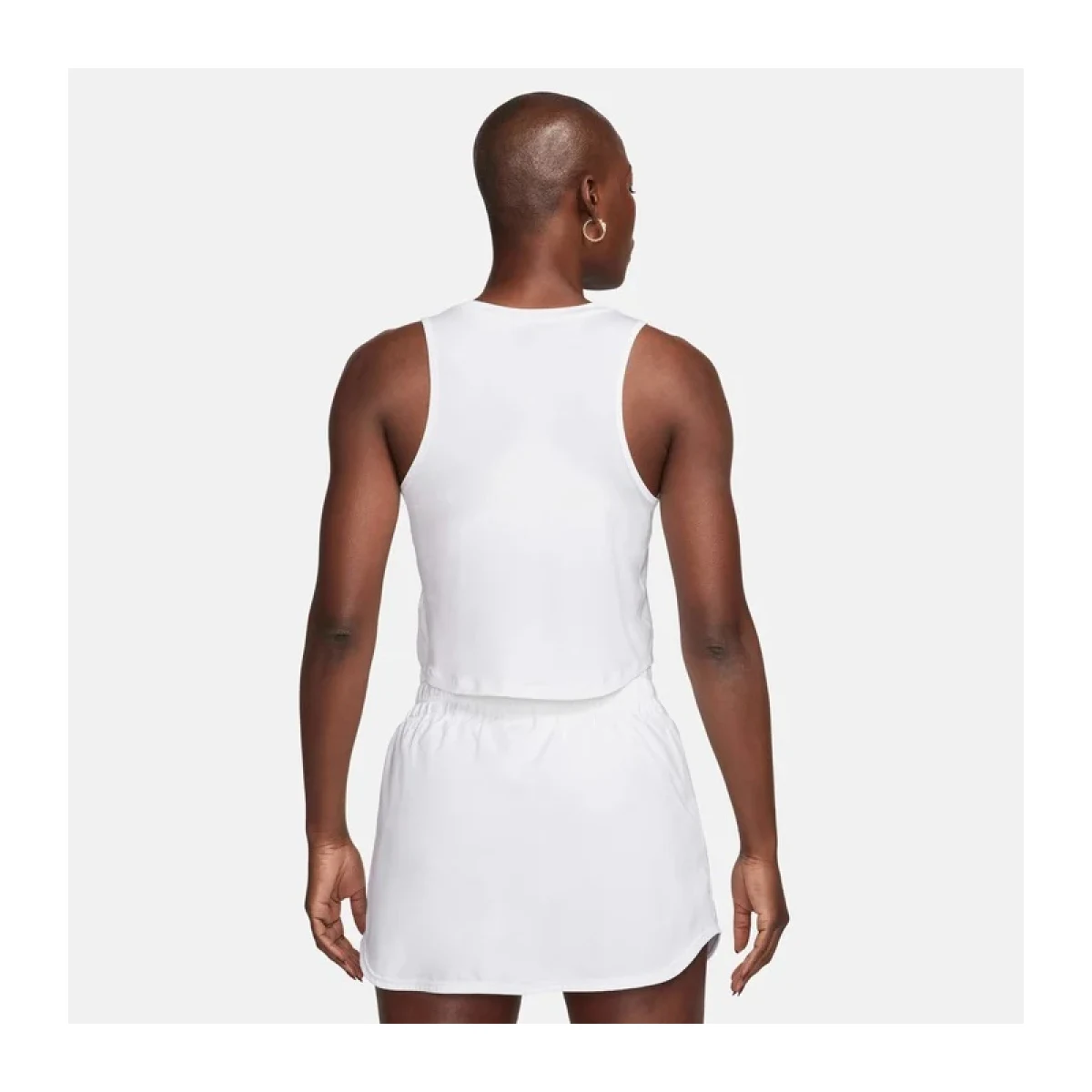 Dámske tréningové tielko NIKE W NK ONE CLASSIC DF CRP TANK-100-White · záber 3