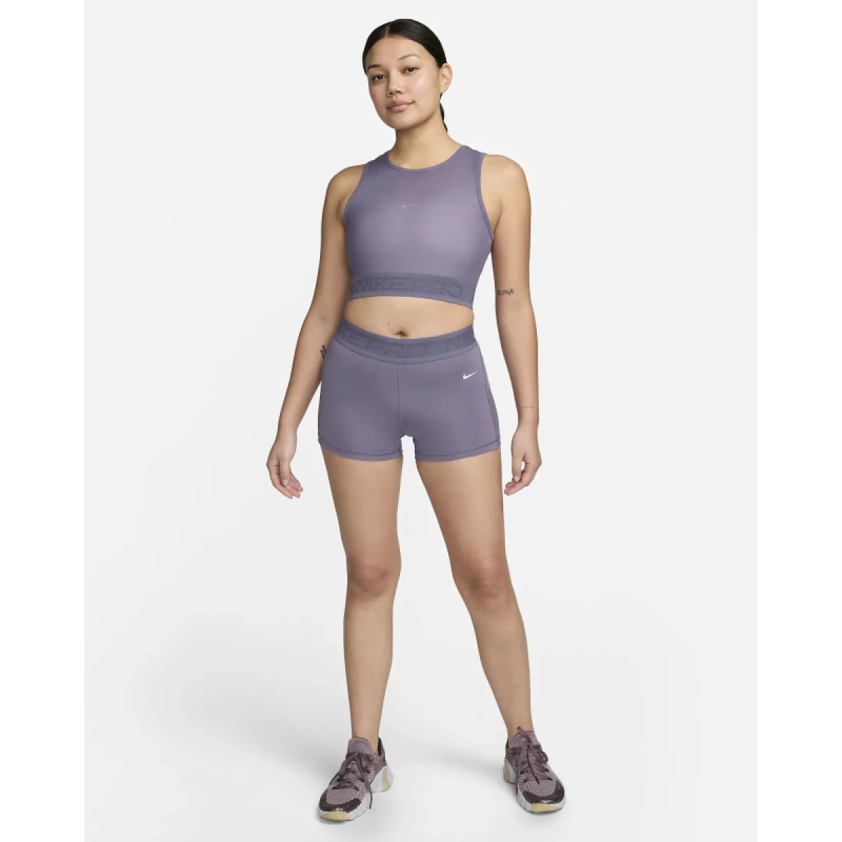 Dámske tréningové kraťasy NIKE W NP DF MR 3IN MESH SHORT-509 DAYBREAK WHITE · záber 4