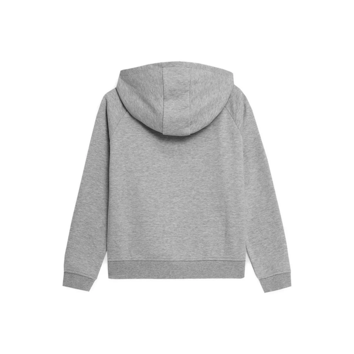 Dievčenská mikina s kapucňou 4F JUNIOR GIRLS SWEATSHIRT JBLD002-25M-GREY MELANGE · záber 5