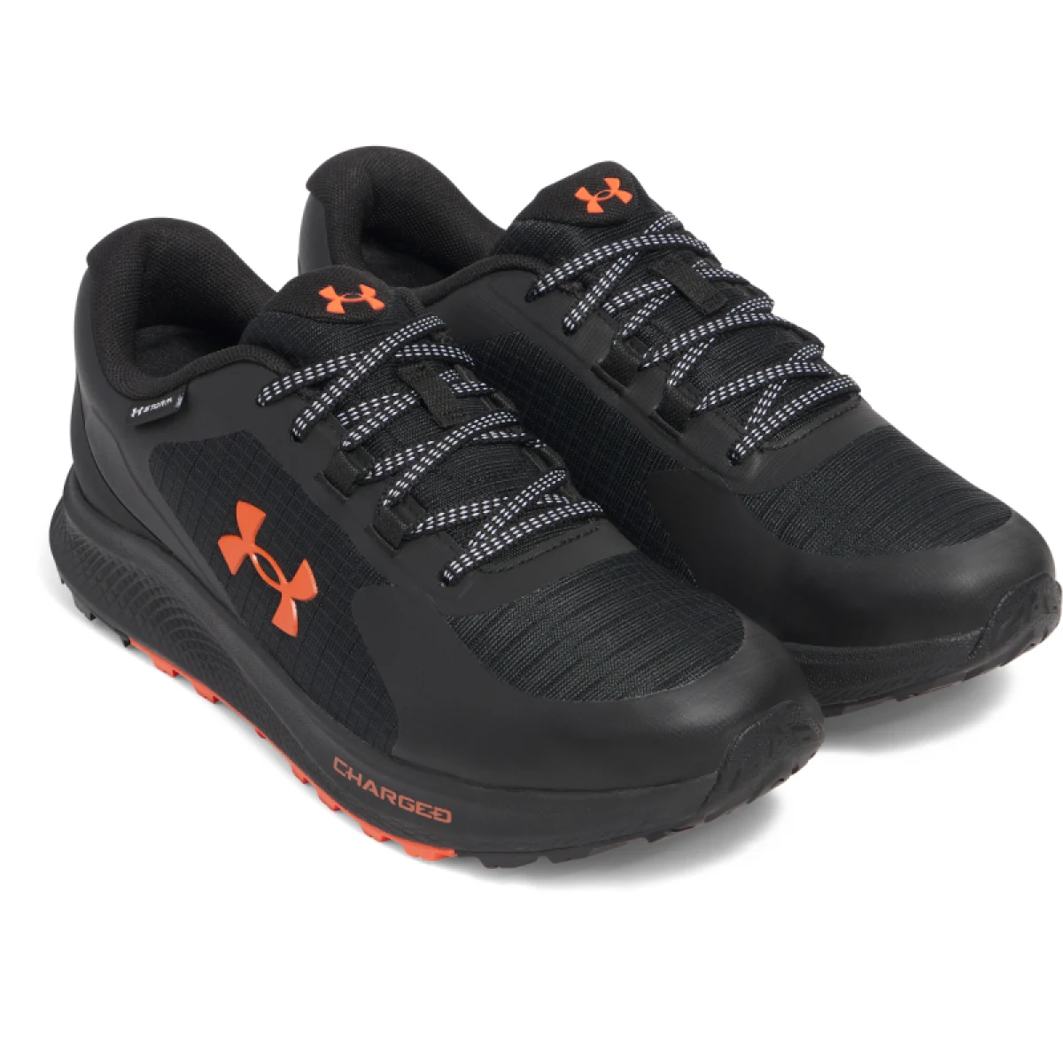 Pánska bežecká trailová obuv UNDER ARMOUR UA Charged Bandit TR 3 SP M black black fire · záber 3