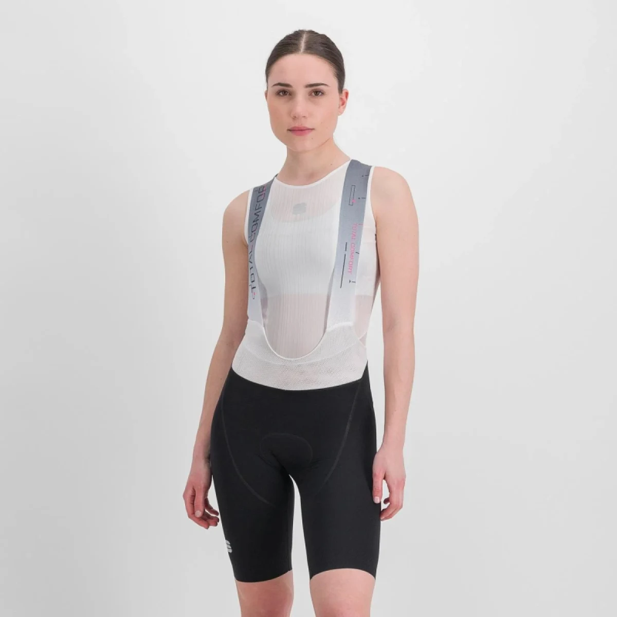 Dámske cyklistické nohavice SPORTFUL Total comfort w bibshort, black · záber 2