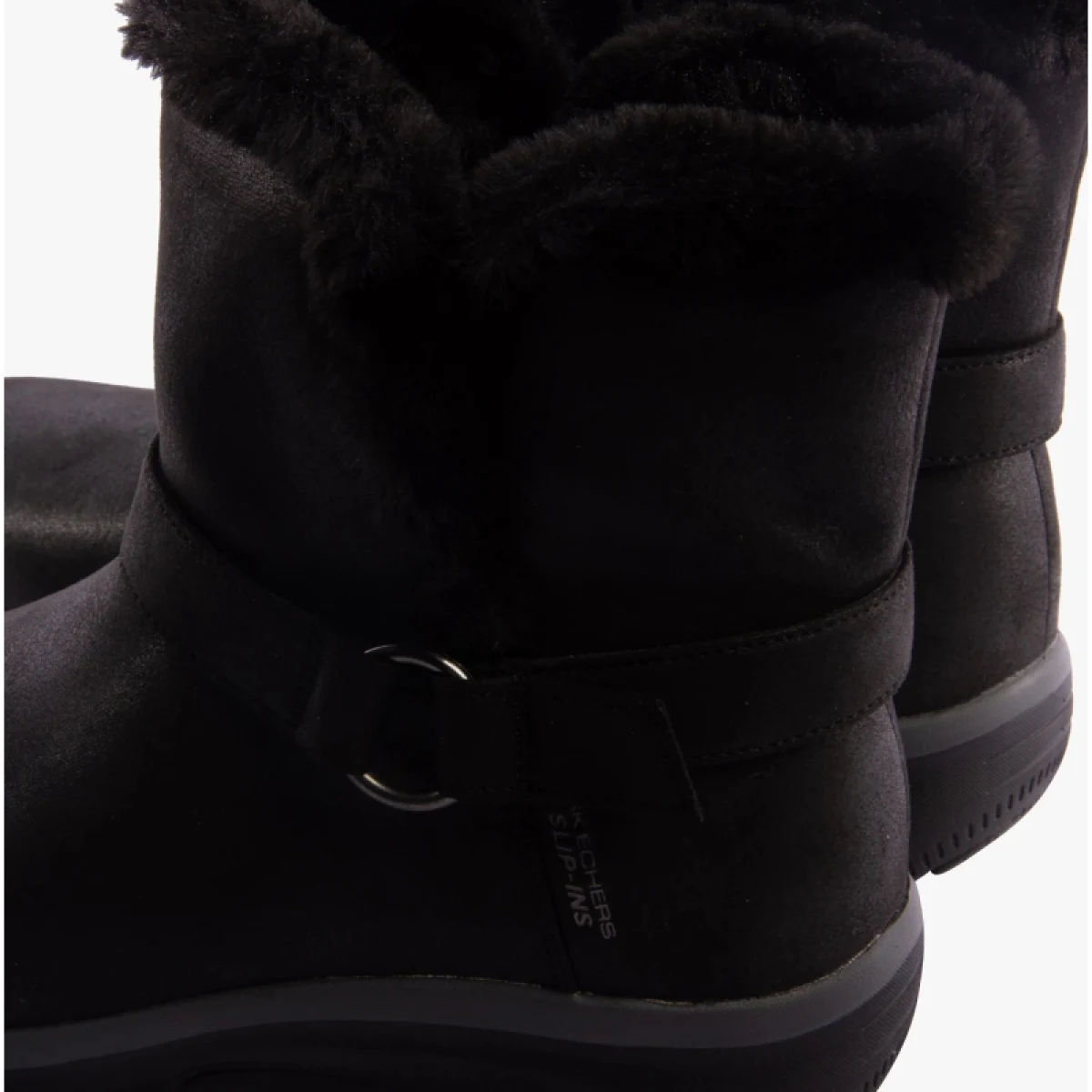 Dámske členkové zimné topánky SKECHERS Easy Going Dreamer black black · záber 5