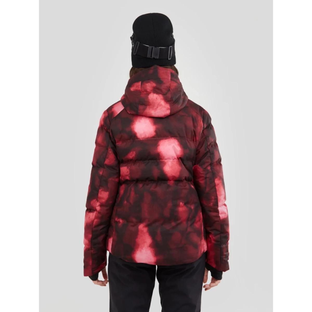 Dámska lyžiarska bunda FUNDANGO Elyra Padded Jacket-293-pomegranate · záber 3