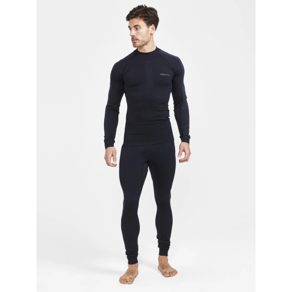 Pánske termo tričko s dlhým rukávom CRAFT ADV WARM INTENSITY LS M-999000-Black · záber 4