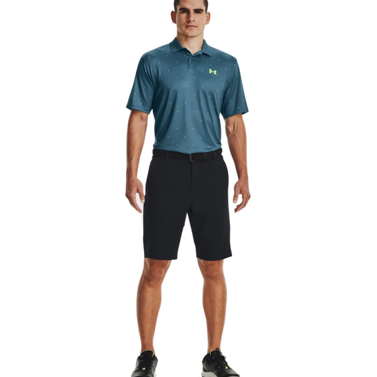 Pánske golfové polo tričko s krátkym rukávom UNDER ARMOUR UA Perf 3.0 Deuces Polo-BLU · záber 4